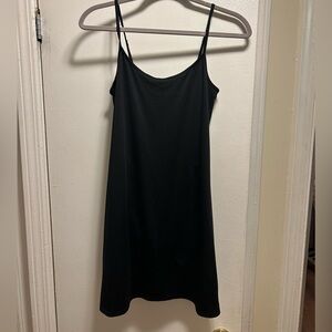 J. Crew Black Active Mini Dress